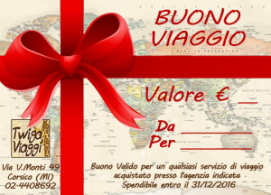 Idea Regalo Buono Viaggio