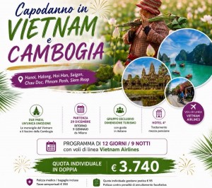 Capodanno Vietnam e Cambogia